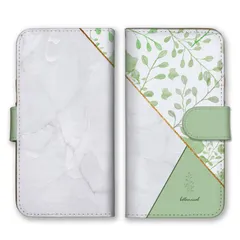 iPhone14 ケース 手帳型 アイフォン14 スマホケース 携帯ケース 花柄 お花 フラワー 大理石柄 マーブル柄 ボタニカル柄 大人女子 大人可愛い きれい目 カラー01