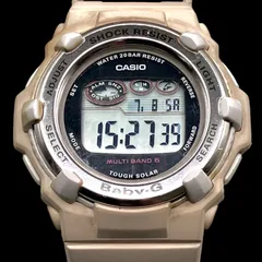 【BABY-G ベビーＧ⭐️電波ソーラー】 レディース デジタル　 カシオ 腕時計 CASIO     防水腕時計     BGR-3000CB