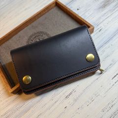 トラッカーウォレット ロング 2層】 ホースバット シルバー TALON