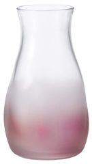 アデリア(ADERIA) 花瓶 ガラス花瓶 てびねりミニ花器 ピンク [直径約7.7x高さ12.9cm] 日本製 9572
