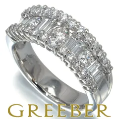 ダイヤモンド リング Pt900 0.323ct 0.09ct 3.8g 