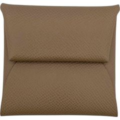 エルメス HERMES ショルダーストラップ ジグザグ ブラウン SV金具  