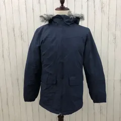 【フォロー割引20%】  adidas メンズ ジャンパー ダウンジャケット 紺 S 【b0298】