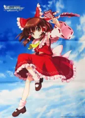 【中古】ポスター オリジナルB2布ポスター 博麗霊夢 「Switchソフト 幻走スカイドリフト」 ソフマップ購入特典