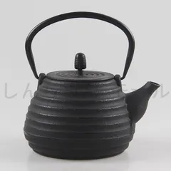 未使用品　付属品付　南部喜州 (及川 喜徳)造　鍛治打袋鉉　１５型　南部鉄瓶 未使用品 付属品付 南部喜州 (及川 喜徳)造 鍛治打袋鉉 15型