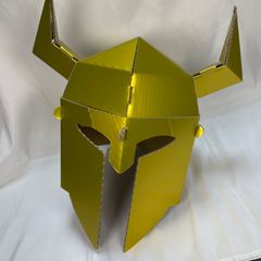 ダンボール　組み立てキット　「ウォーリアー」　ゴールド
