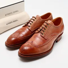 靴 AUTHENTIC SHOE&Co. crazybrogue 2025年最新】AUTHENTIC SHOE&Co. ドレス・ビジネスシューズの