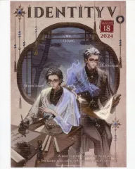 【中古】キャンバスボード・キャンバスアート 白黒無常(謝必安＆范無咎/CHARACTER DAY 2024Ver.) キャンバスボード(サインなし) 「Identity V 第五人格」