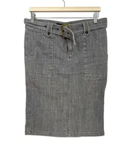 【美品】UNTITLED アンタイトル ミニスカート スカート グレー 3サイズ G3