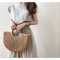 ☆ ベージュ ☆ XLサイズ ☆ ワンピース lydress02 ワンピース ノースリーブ レディース ワンピ ラウンドネック ミドル丈 リボン コットン 無地 綿 ひも 紐 シンプル カジュアル 通学 通勤 かわいい おしゃれ