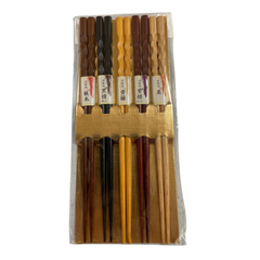 【川端商店：在庫一掃セール】未使用/新品_大人用_箸⑦_5膳セット