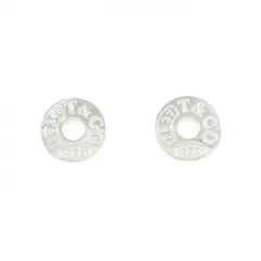 現行品 磨き済 ティファニー 1837 サークル ピアス シルバー Brandol / Tiffany ティファニー ピアス ティファニー1837