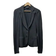 EMPORIOARMANI(エンポリオアルマーニ) ジャケット サイズ40 M レディース美品  - ダークグレー 長袖/春/秋