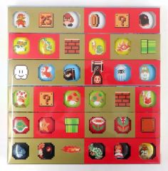 非売品】スーパーマリオブラザーズ 25周年記念 缶バッジ クラブ