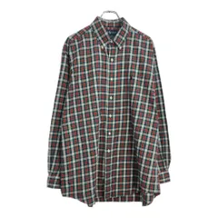 RALPH LAUREN ラルフローレン BLAKE ボタンダウンシャツ チェック マルチカラー(メンズ L)中古 古着 U7392