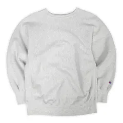 チャンピオン Champion 90s 00s 90-2000年代 リバースウィーブ REVERSE WEAVE スウェット 刺繍タグ 目無し ブランク 無地 USA アメリカ ヴィンテージ 古着 トレーナー グレー XL【中古】