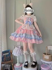 ワンピース サンリオ マイメロ シナモン ロリータ 量産型 Ank Rouge