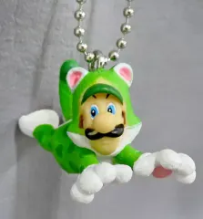 【中古】雑貨 ネコルイージ 「スーパーマリオ 3Dワールド+フューリーワールド マスコットキーチェーン」