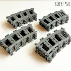 2917　レゴ　線路　カーブ　16本　トレイン　電車　レゴシティ