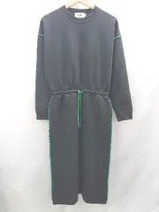 ◇ ⊇ AZUL アズール 長袖 ロング ワンピース サイズM ブラック レディース E  【1502180057175】