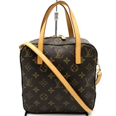 LOUIS VUITTON ルイ・ヴィトン スポンティーニ 2WAY 斜め掛け ショルダーバッグ モノグラムキャンバス ブラウン 茶 M47500 レディースファッション