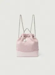 【新品未使用】The barnnet バックパック Tweed Drawstring Chain Backpack（リュック）｜The Barnnet（ザ
