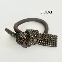 新品未使用　acca アッカ　ドレスポニー　黒 オードリードレスポニー | ACCA