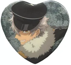 【中古】バッジ・ピンズ 大神晃牙 「あんさんぶるスターズ! Starry Stage 3rd ハート型グリッター缶バッジ」