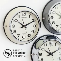【新品】【1点販売】パシフィックファニチャーサービス×セイコー｜ウォールクロック【PACIFIC FURNITURE SERVICE×SEIKO WALL CLOCK】
