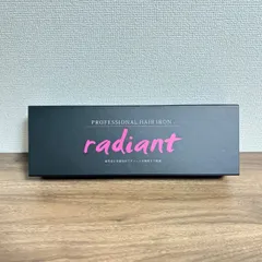ラディアント　ヘアアイロン　ストレート　28mm レッド