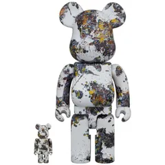 【新品未開封】BE@RBRICK ベアブリック Jackson Pollock Studio(SPLASH) 100％ 400％のサムネイル