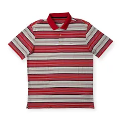 NIKE GOLF ナイキ ゴルフ ボーダー柄 半袖 ストレッチ ポロシャツ サイズ L /メンズ