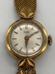 【稼働品】チュードル・TUDOR アンティーク レディースウォッチ ゴールドカラー 希少タイプのサムネイル
