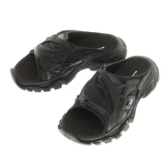 【ほぼ未使用】 BALENCIAGA Track Slide ミュールサンダル 新品未使用 BALENCIAGA TRACK SLIDE スライドサンダル42 - メルカリ