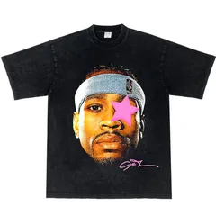 夏SALE　　アレン・アイバーソン Tシャツ Sサイズ USAヴィンテージ 2025年最新】nba tシャツ アイバーソンの人気アイテム - メルカリ