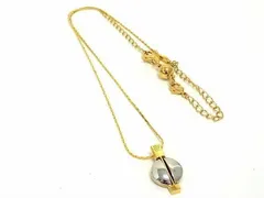■美品■ pierre cardin ピエールカルダン ネックレス ペンダント アクセサリー レディース ゴールド系 DF4994