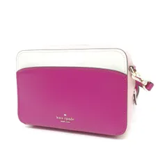 kate spade ケイトスペード ローリン カラーブロック レザー カメラバッグ WKRU7070 ※中古