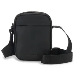 TOMMY HILFIGER トミーヒルフィガー ショルダーバッグ メンズ レディース ブラック AM0AM13185BDS REPREVE MINI REPO