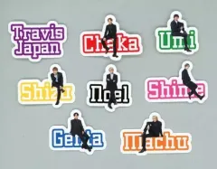 【中古】シール・ステッカー Travis Japan ステッカーセット 「Travis Japan Debut Concert 2023 THE SHOW ～ただいま、おかえり～」