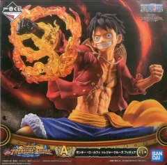 【中古】フィギュア モンキー・D・ルフィ トレジャークルーズ 「一番くじ ワンピース with ONE PIECE TREASURE CRUISE」 A賞 フィギュア