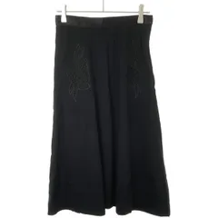 TOGA PULLA トーガ プルラ 15SS Embroidery Georgette Skirt スカート TP51-FG227 ブラック 34のサムネイル