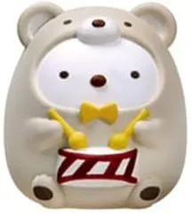 【中古】食玩 トレーディングフィギュア 1.しろくま 「映画 すみっコぐらし ツギハギ工場のふしぎなコ おっきなゆびにんぎょう」