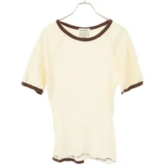 INSCRIRE アンスクリア 24SS Mesh Raglan Tee メッシュラグランTシャツ I24SS-BC73 ホワイト Lのサムネイル