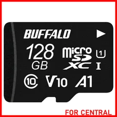 【特価商品】バッファロー microSD 128GB 100MB/s UHS-1 U1 microSDXC【 Nintendo Switch/ドライブレコーダー 対応 】V10 A1 IPX7 Full HD RMSD-128U11HA/N