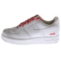 NIKE (ナイキ) ×SUPREME AIR FORCE 1 LOW シュプリーム エアフォース ローカットスニーカー ホワイト US10/28cm CU9225-100
