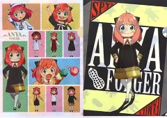 【中古】クリアファイル アーニャ・フォージャー/ネーム A4クリアファイル2枚セット 「一番くじ SPY×FAMILY -Embark on a mission-」 H賞