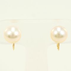K18/テリ最強】TASAKI タサキ ピアス 1粒パール 5mm-5.5mm - メルカリ