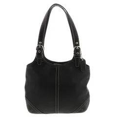 ユチャ様専用ページ　COACH （コーチ） ホーボー ショルダーバッグ バッグ ショルダー/メッセンジャーバッグ 4983 Leather レザー Black ブラック used:A 【中古】