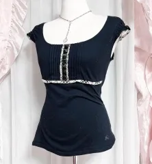 BURBERRY(バーバリー ) ブルーレーベル 黒 ノースリーブ