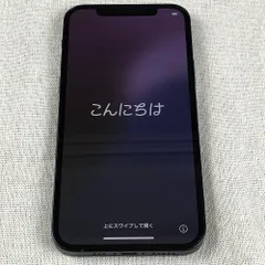 ★バッテリー良好★【SIMロック解除済/本体のみ】Apple iPhone 12（A2402） GSM+CDMA 64GB Black【キズあり】/SP-241698（253538）のサムネイル